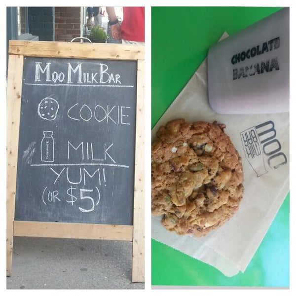 รูปภาพถ่ายที่ Moo Milk Bar โดย Roya เมื่อ 6/9/2013