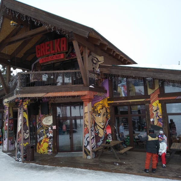 Das Foto wurde bei Grelka Apres Ski Bar von Алёна К. am 2/19/2019 aufgenommen