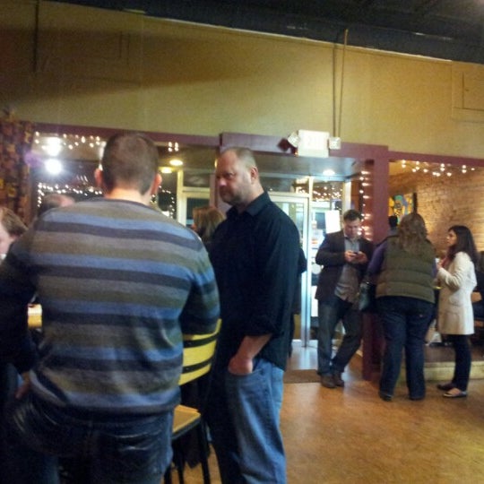 Photo taken at Stomping Grounds Coffee &amp; Wine Bar by Scott S. on 1/27/2013