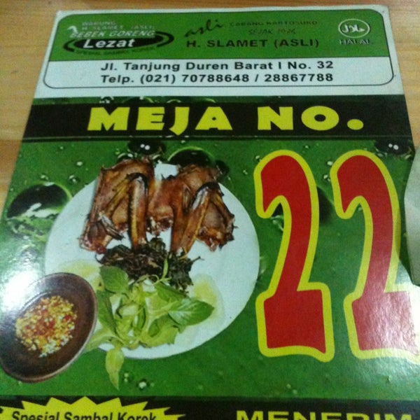 Foto Di Bebek Goreng H Slamet Sekarang Ditutup Grogol Petamburan Jalan Tanjung Duren Barat I No 32