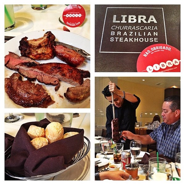 1/19/2013 tarihinde Briana J.ziyaretçi tarafından Libra Brazilian Steakhouse'de çekilen fotoğraf