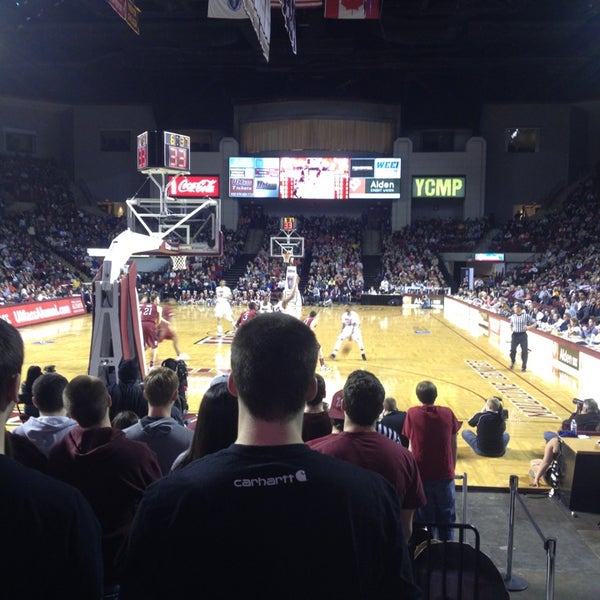 Photo taken at Mullins Center by Patrick O. on 2/16/2013