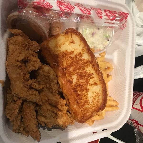 Photo taken at Raising Cane&#39;s Chicken Fingers by William G. on 2/12/2018