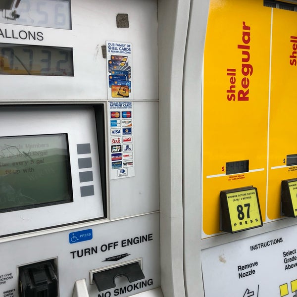 Photo taken at Shell by Paul H. on 5/22/2018