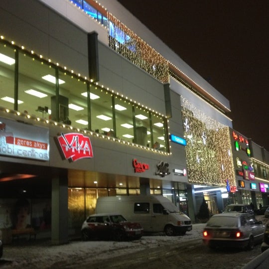 Photo taken at Vilniaus Centrinė Universalinė Parduotuvė VCUP by Osvaldas O. on 12/12/2012