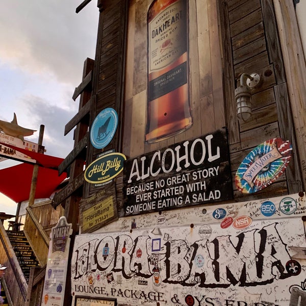 Photo taken at Flora-Bama Lounge, Package, and Oyster Bar by Samantha N. on 12/6/2019