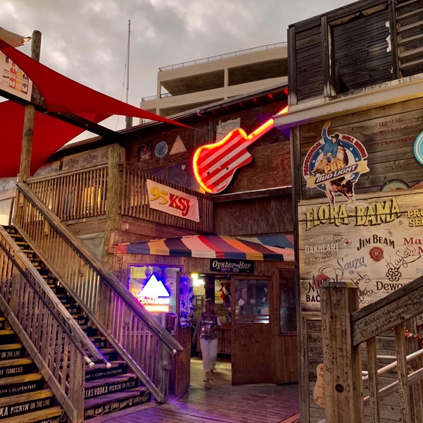 Photo taken at Flora-Bama Lounge, Package, and Oyster Bar by Samantha N. on 12/6/2019