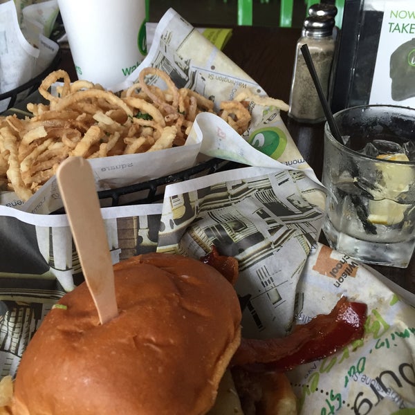 Photo taken at Wahlburgers by Samantha N. on 12/11/2015