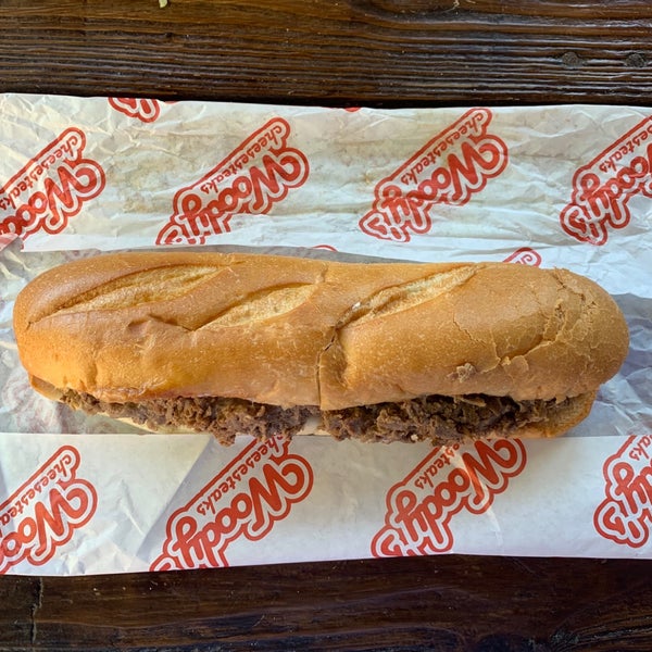 Photo taken at Woody&#39;s Famous CheeseSteaks by BD on 4/16/2019