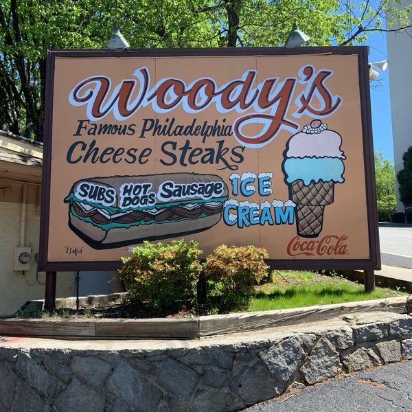 Photo taken at Woody&#39;s Famous CheeseSteaks by BD on 4/16/2019