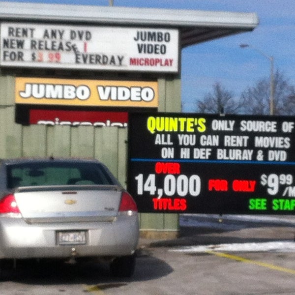 Jumbo Video (Now Closed) Video Store in Belleville