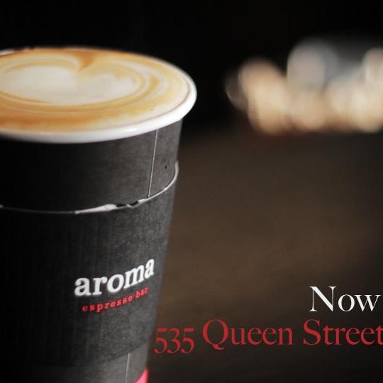 Aroma Espresso Bar Queen West is NOW OPEN!!!