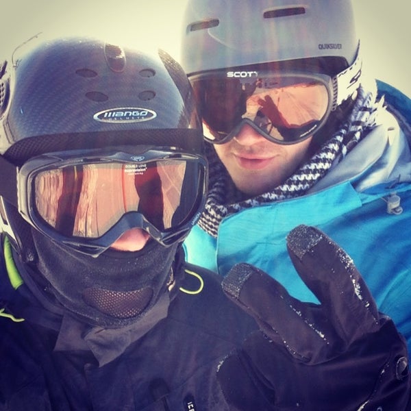 Снимок сделан в Хвалынский горнолыжный курорт пользователем Dmitriy S. 12/22/2012