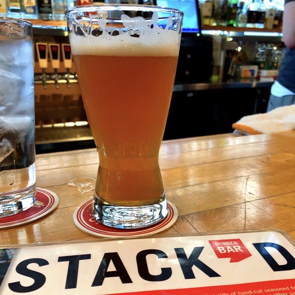 Photo taken at Stack&#39;d Burger Bar by darby r. on 8/24/2019