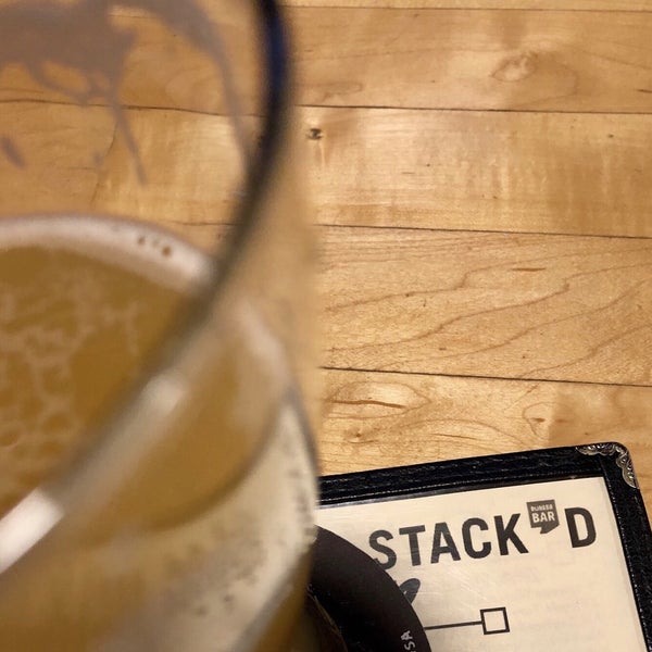 Photo taken at Stack&#39;d Burger Bar by darby r. on 3/16/2019
