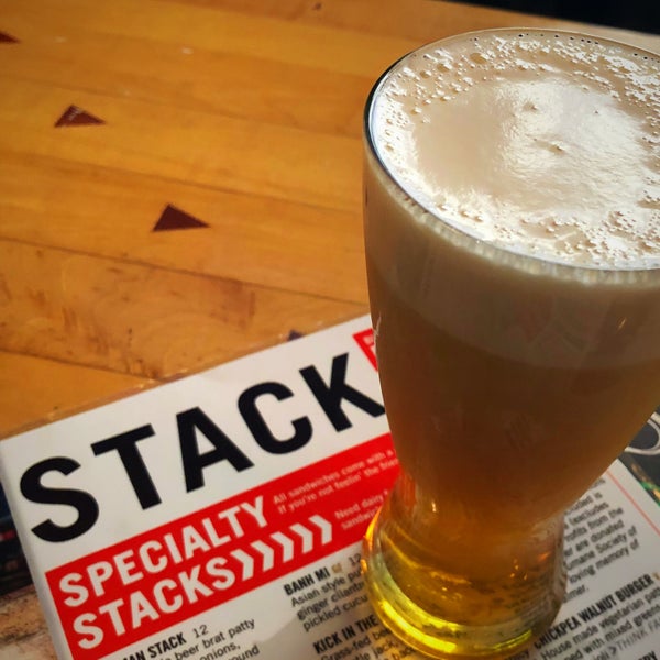 Photo taken at Stack&#39;d Burger Bar by darby r. on 9/21/2018