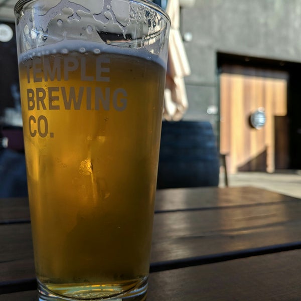 Photo taken at Temple Brewing Company by Peter F. on 5/13/2018