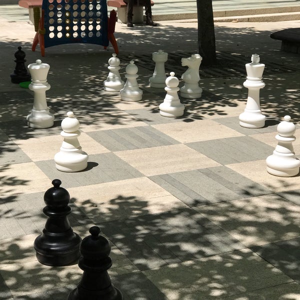 Photo taken at Director Park by Douglas B. on 6/29/2018