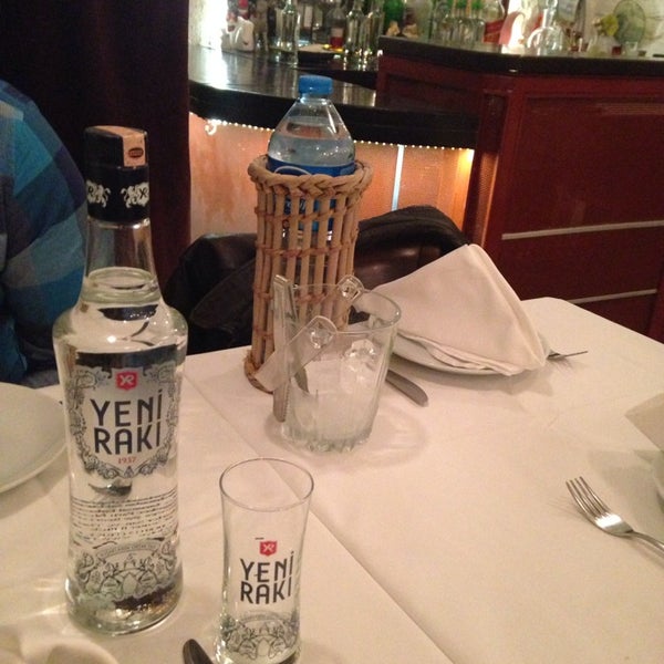 Photo taken at Şehbender 14 Restaurant by Melek K. on 4/12/2014