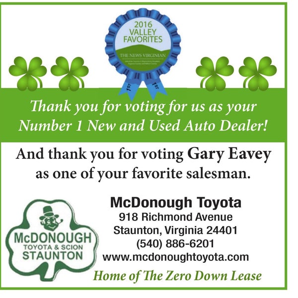 McDonough Toyota Staunton, VA
