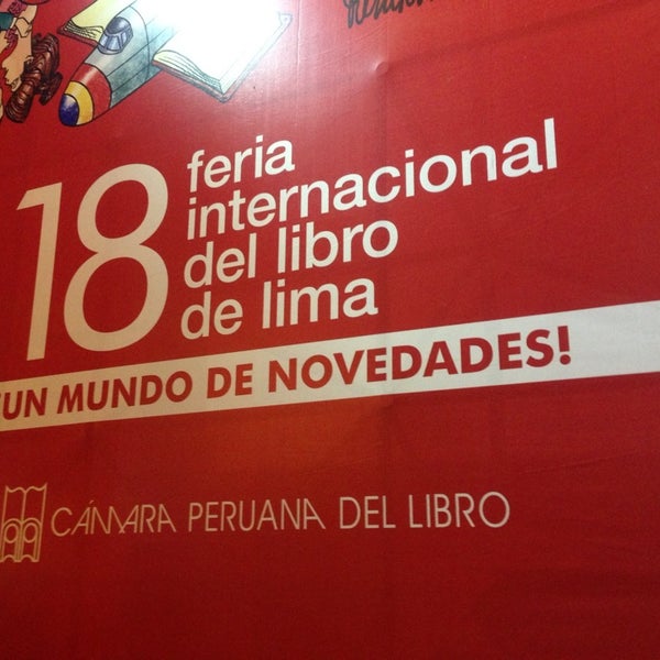 Снимок сделан в Feria Internacional del Libro de Lima пользователем Fernando N. 8/5/2013