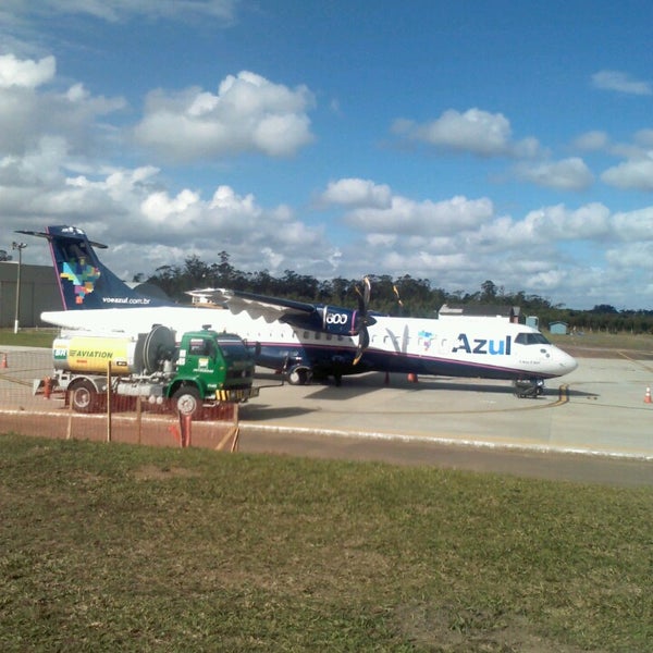 Photo taken at Criciúma / Forquilinha Airport (CCM) by Gabriel B. on 10/6/2013