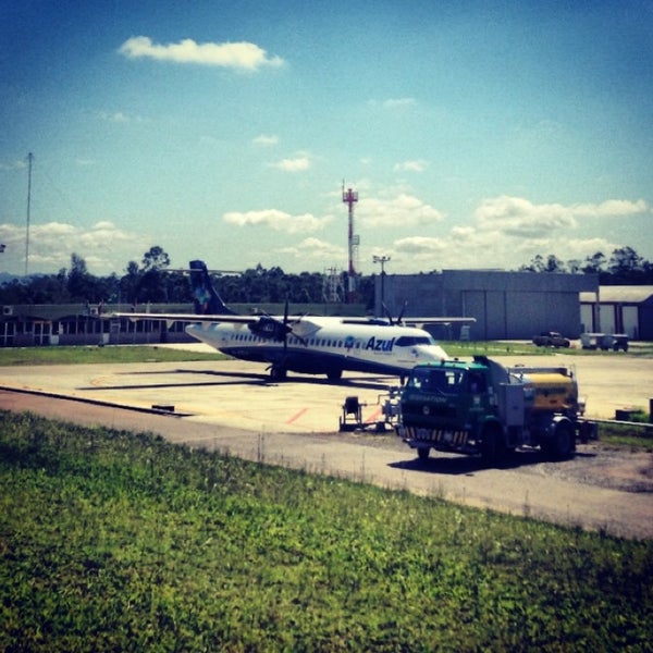 Photo taken at Criciúma / Forquilinha Airport (CCM) by Gabriel B. on 3/9/2014