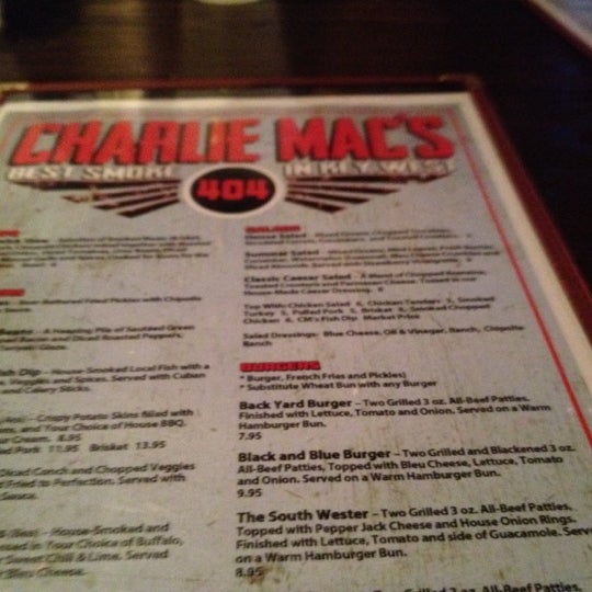Photo taken at Charlie Mac&#39;s by Matis on 11/2/2012