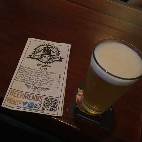 9/4/2015にVeena S.がThe Craftsman Ale Houseで撮った写真