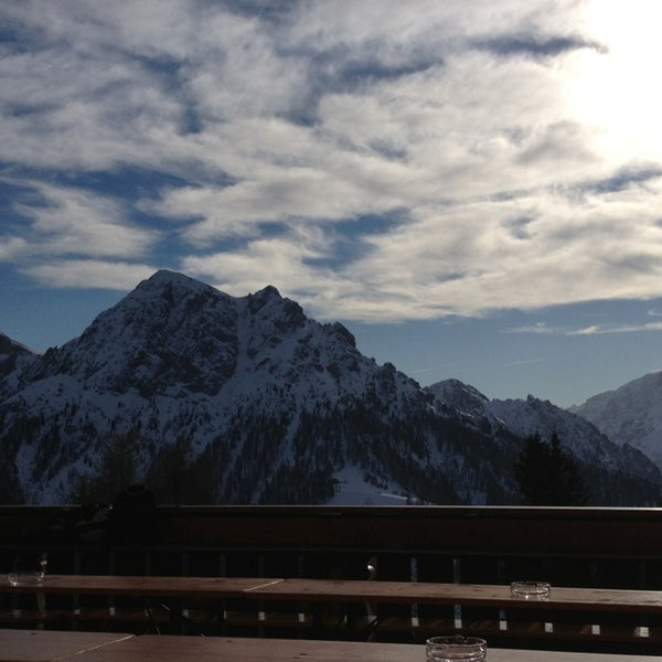 Das Foto wurde bei Rifugio Panorama Hütte von Haike M. am 12/24/2012 aufgenommen