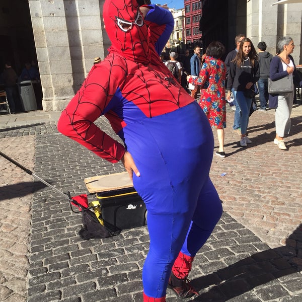 Fat Spiderman.