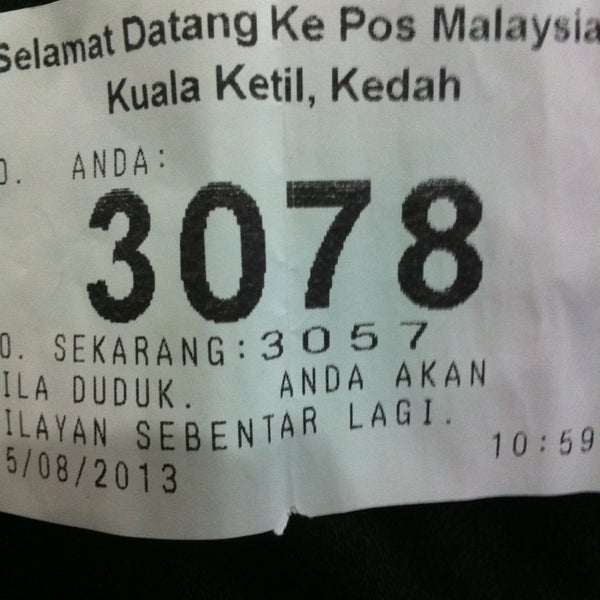 Post Office Pejabat Pos Kuala Ketil Kedah