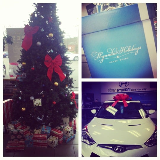 Photo taken at Country Hyundai by Michelle E. on 12/19/2012