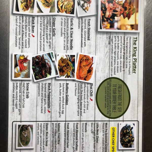 The Crab King Steveston Richmond, BC