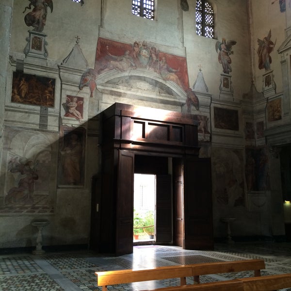 Photo taken at Basilica di Santa Prassede by Delano on 7/30/2015