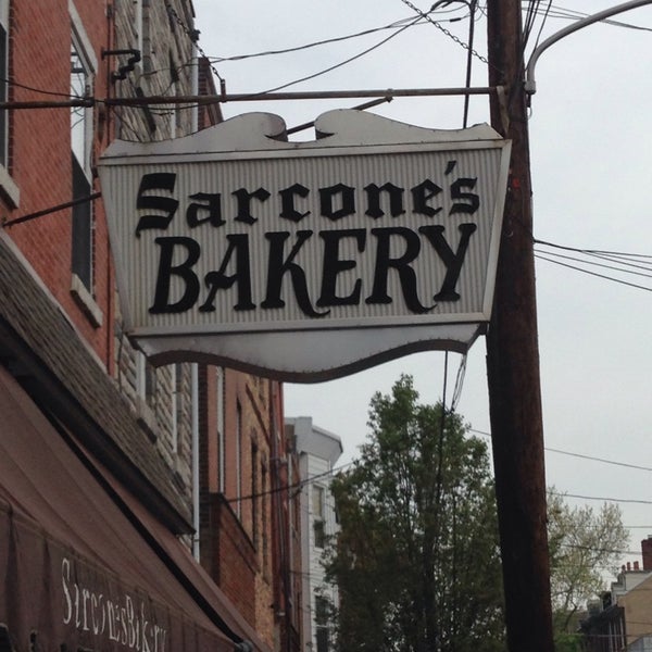 Photo taken at Sarcone&#39;s Bakery by paul c. on 5/10/2014