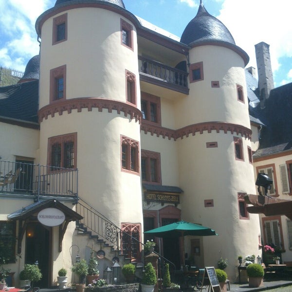 Photo taken at Restaurant Schloss Zell by Sylvi S. on 5/18/2013