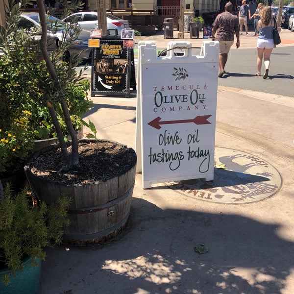 Temecula Olive Oil Company Gourmet Store in Old Town Temecula