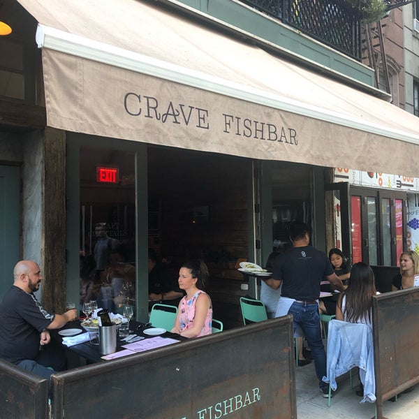 Photo taken at Crave Fishbar by Donald L. on 7/1/2019