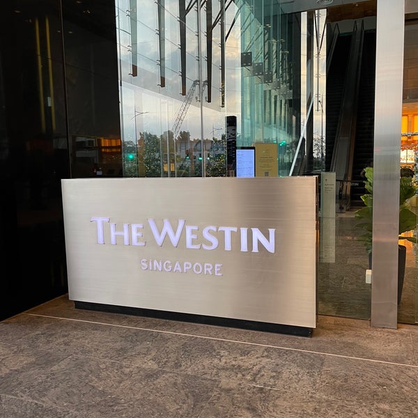 Photo taken at The Westin Singapore by Donald L. on 11/25/2022