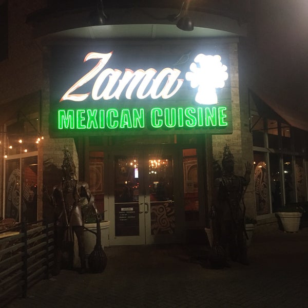 Photo taken at Zama Mexican Cuisine &amp; Margarita Bar by Joel H. on 3/4/2018