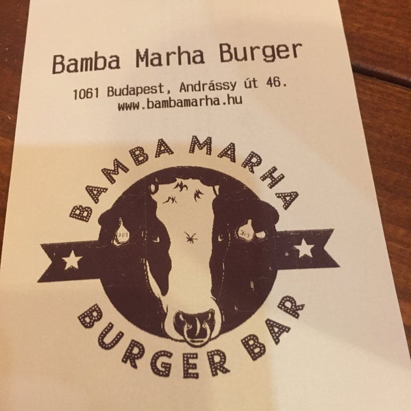Foto scattata a Bamba Marha Burger Bar da Elisabet E. il 3/5/2018