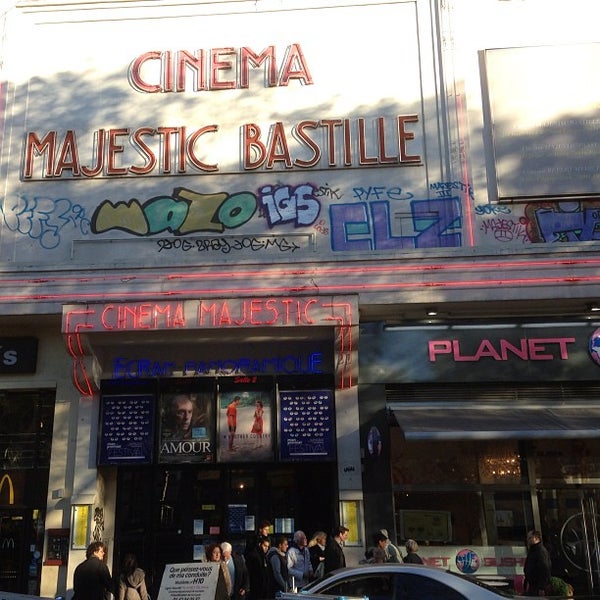 Majestic Bastille - Indie Movie Theater in Roquette Majestic Bastille - Indie Movie Theater in Roquette