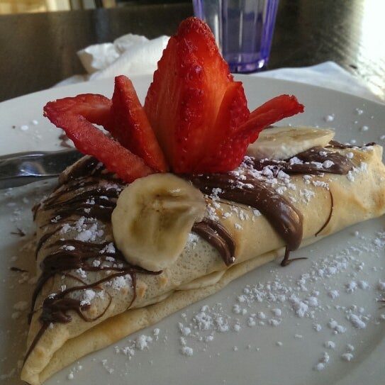 Photo taken at Yorkville Creperie by Maxim S. on 2/22/2014