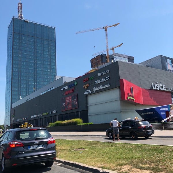 Photo taken at Ušće Shopping Center by Lidija A on 7/23/2019