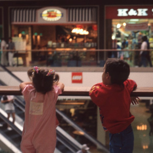 Former K & K Toy Store at Chesterfield Mall, 1989