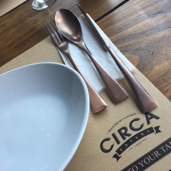 Photo taken at Circa Eatery 1850 by Mikky L. on 4/10/2018