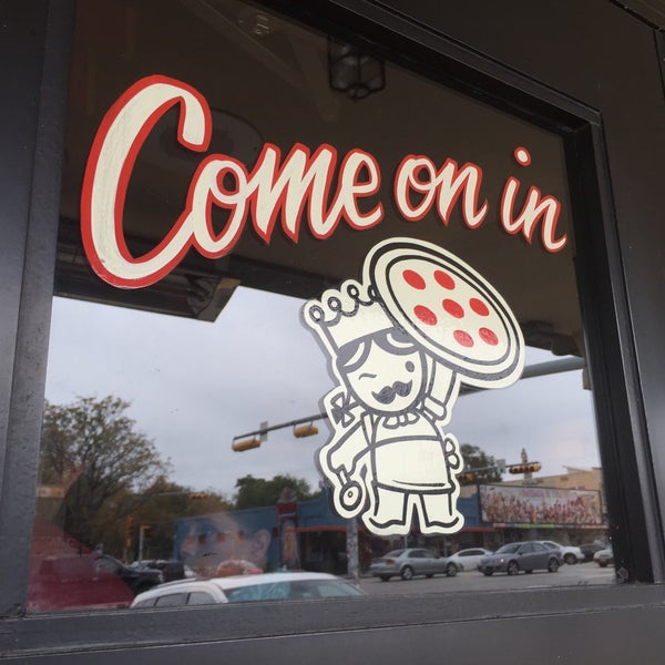 Photo taken at Home Slice Pizza by Adam H. on 11/10/2015