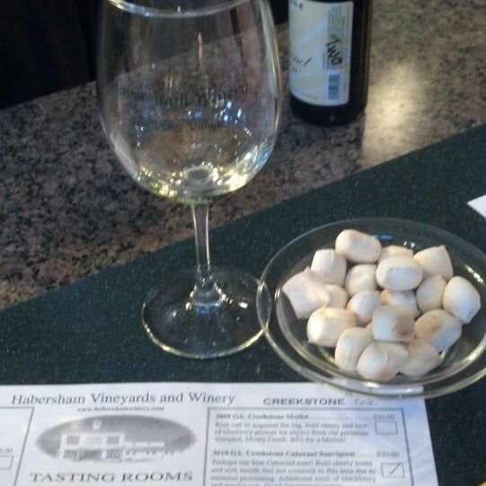 Photo taken at Habersham Winery by Ruth S. on 2/3/2014