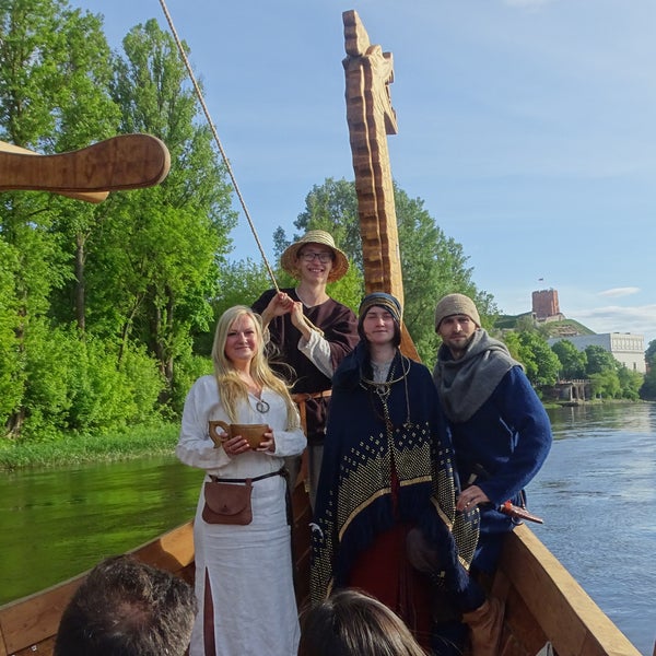 Viking Ship Tours in Vilnius - Europe`s untold story on a Viking Ship in Vilnius! Rowing - Singing - Story Telling